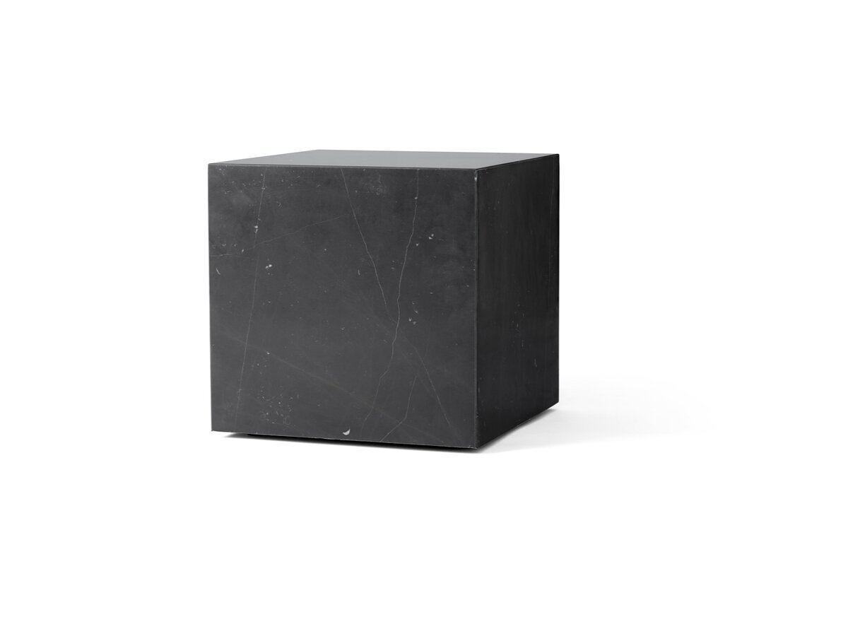 Cokół Plinth Cubic, Black, Nero Marquina Marble, Menu