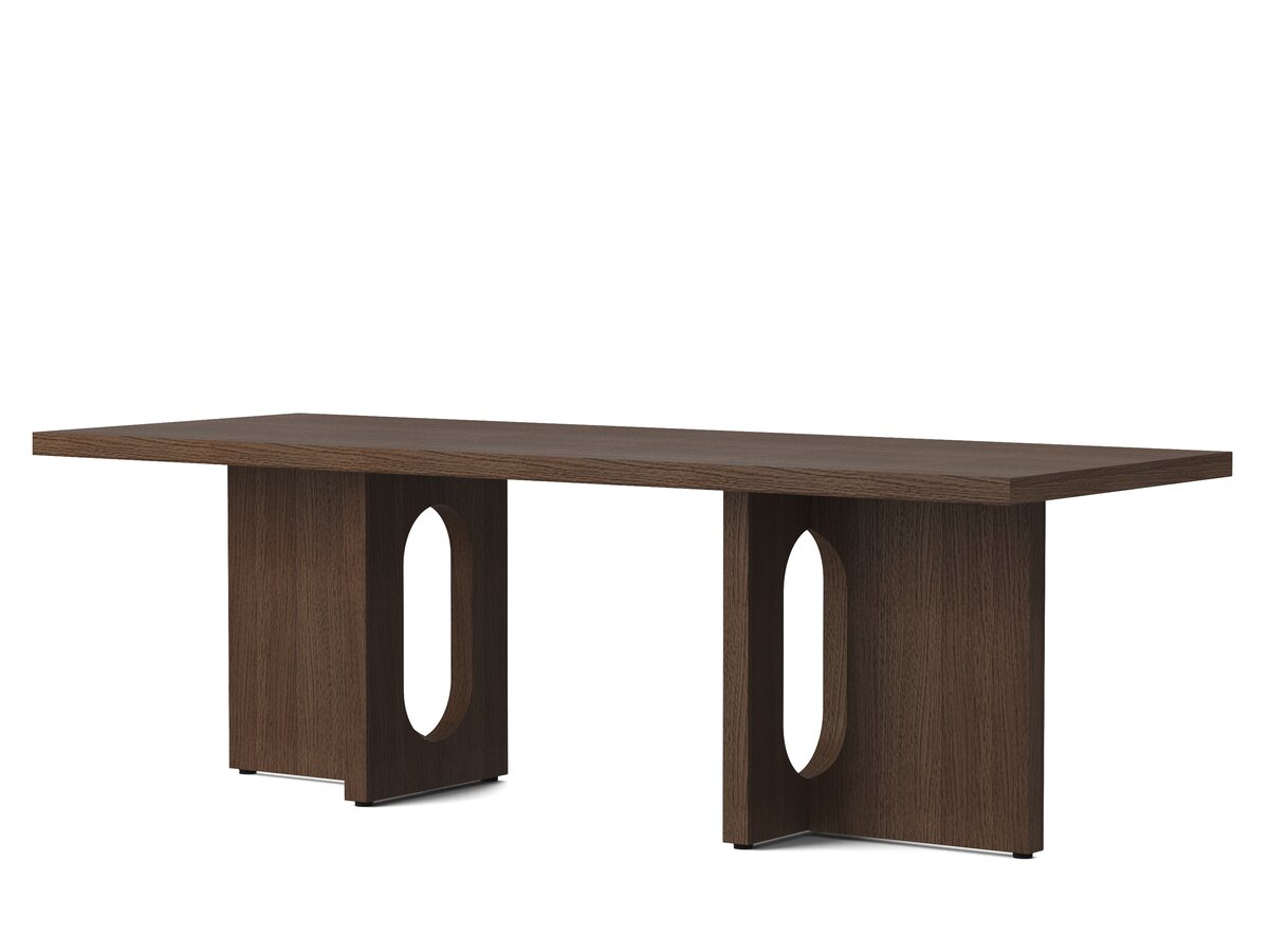 Stół Androgyne Lounge Table, 120x45, Walnut Base, Walnut Table Top Audo