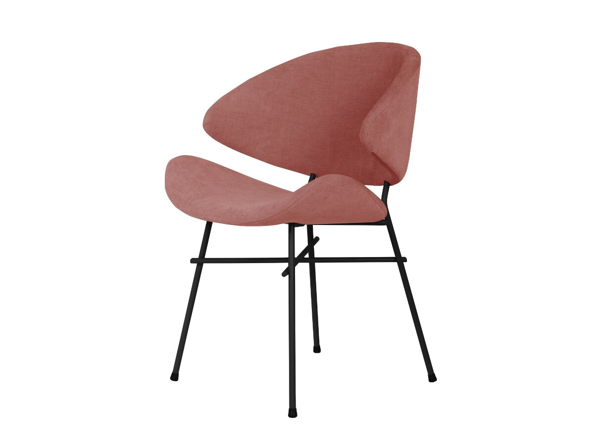 Krzesło Cheri Trend - koralowe - czarny RAL9004