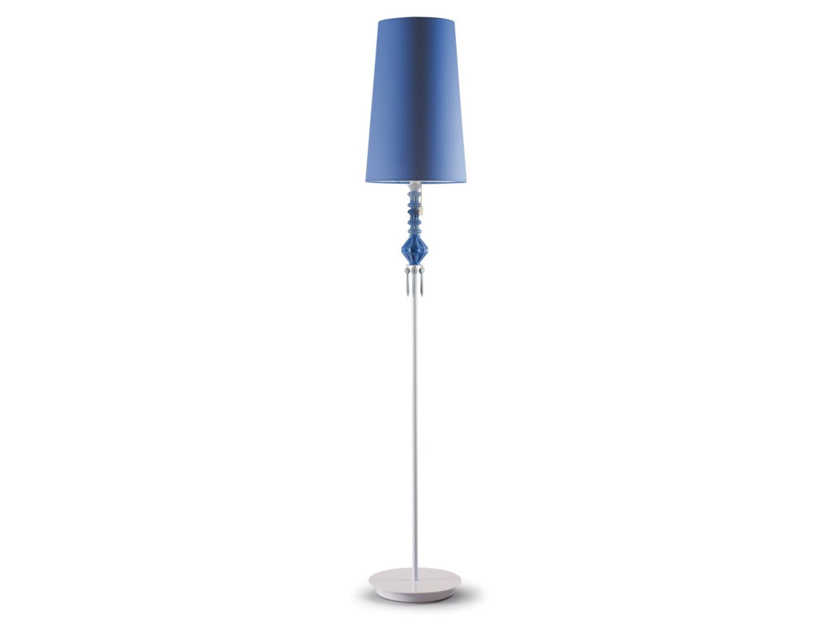 Lampa podłogowa Belle de Nuit I, Blue, Lladró