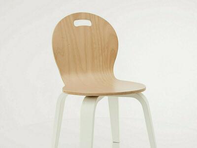 Krzesełko dziecięce STRAAL, noga: buk biel