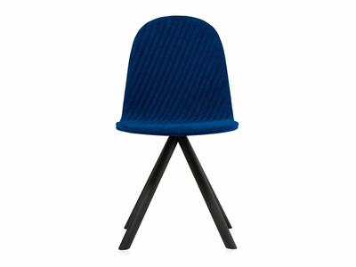 Krzesło Mannequin 01 czarny - granatowe A