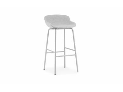 Krzesło Barowe Hyg 75cm, Tapicerowane, Steel, Normann Copenhagen