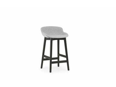 Krzesło Barowe Hyg 65cm, Tapicerowane, Black Oak, Normann Copenhagen