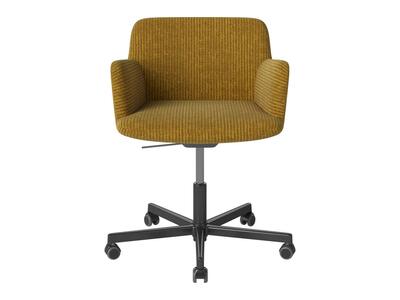 Krzesło biurowe C3, Żółty, Bolia