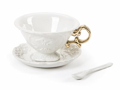 Zestaw porcelanowy do herbaty, Seletti