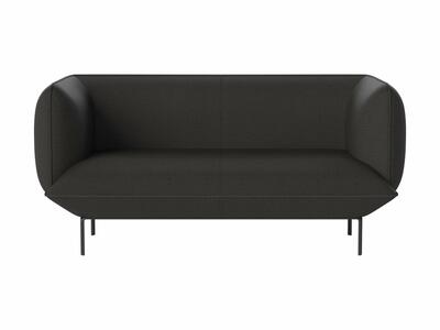 Sofa 2-osobowa, Cloud, Czarny, Bolia