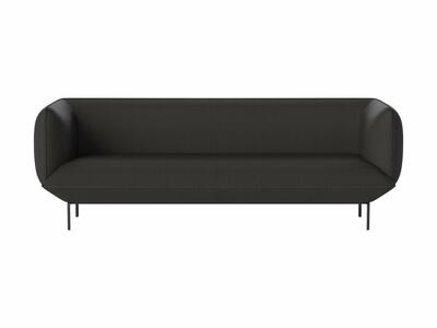 Sofa 3-osobowa, Cloud, Czarny, Bolia