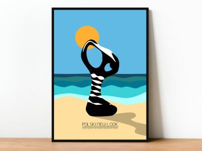 Plakat Fine Art Panna plażowa