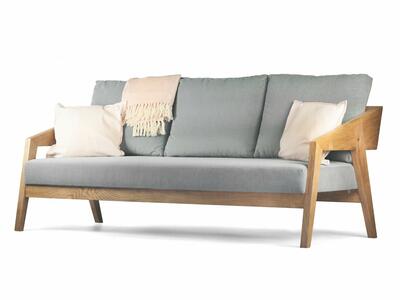 Sofa Piko dąb naturalny tapicerka IV