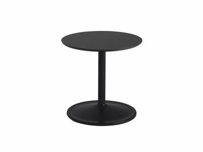 Stolik Soft Side Table Ø 41cm H:40, Black, Muuto
