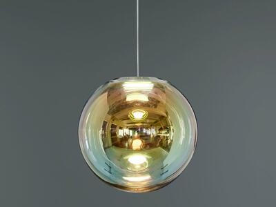 Lampa Iris Globe 40 gold-indigo