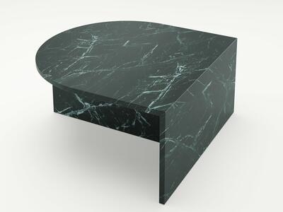 Stolik Fifty oblong marble green (Wild Forest)