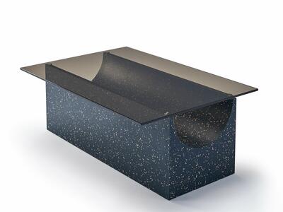 Stół Vestige 100X70X41glass-iq surface