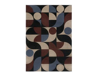 Dywan Carpet Decor Deco Blue Copper 160x230